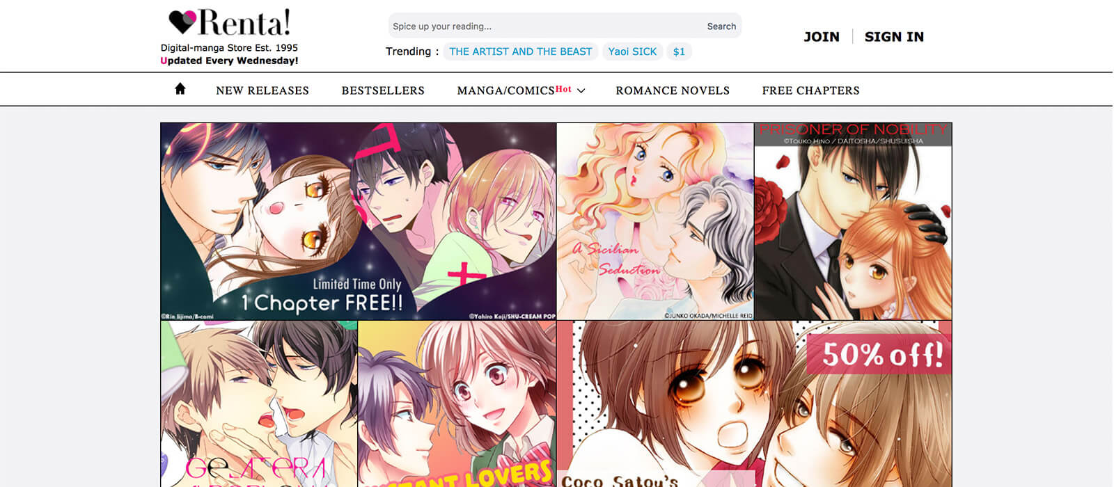 The Ultimate List Of Legal Online Manga Sites Yatta Tachi