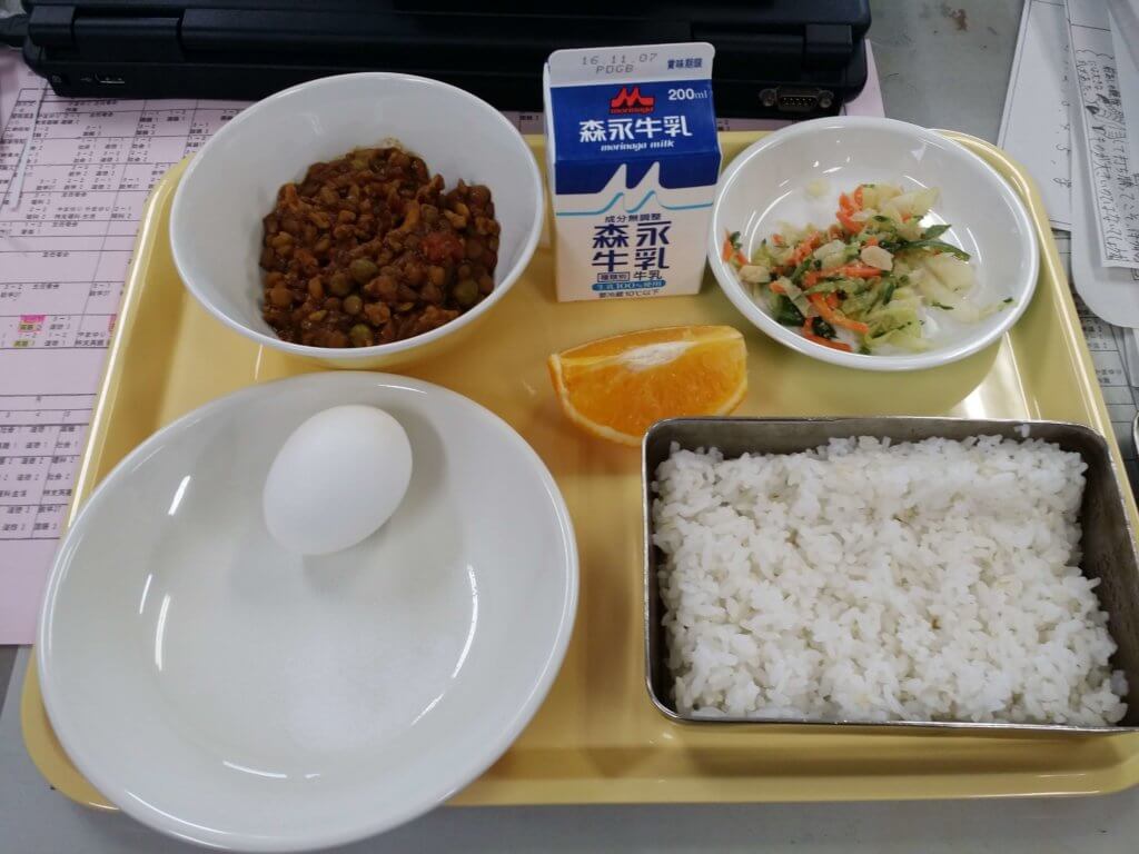 A Month of Japanese School Lunches