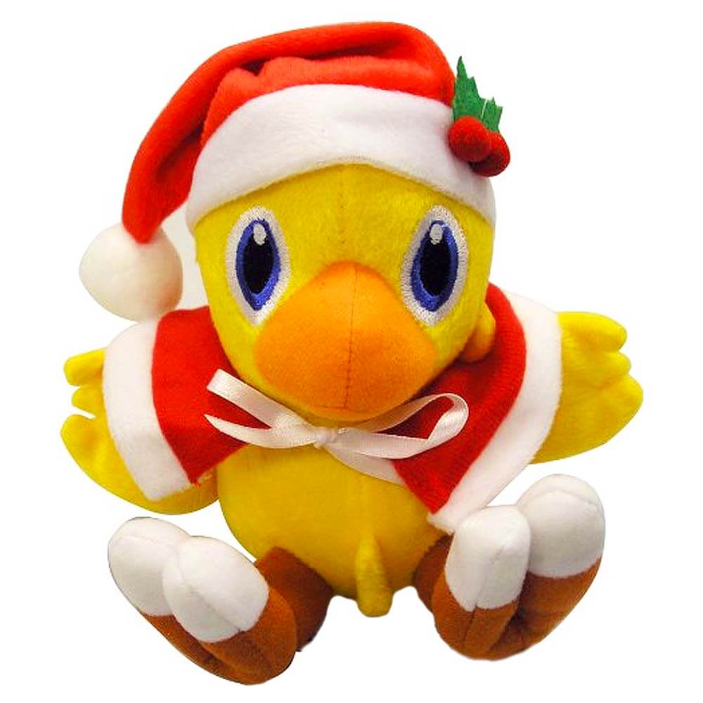 Plushies Gift Guide - Christmas Santa Chocobo