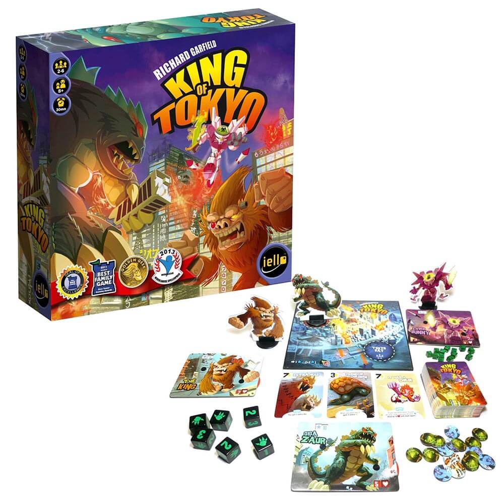 Asian Inspired Tabletop Games - King of Tokyo
