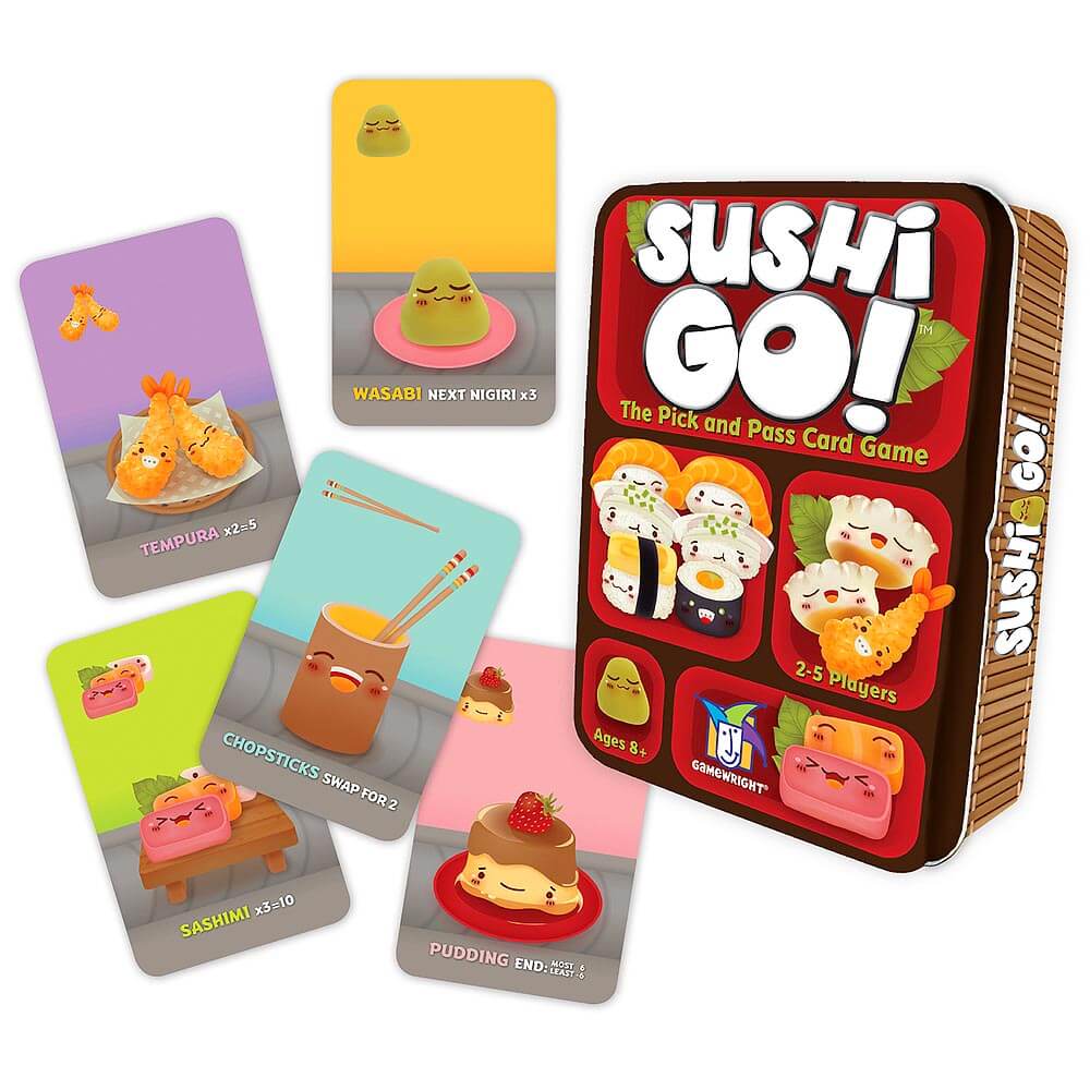 Asian Inspired Tabletop Games - Sushi Go!