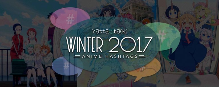 Winter 2017 Anime Hashtags
