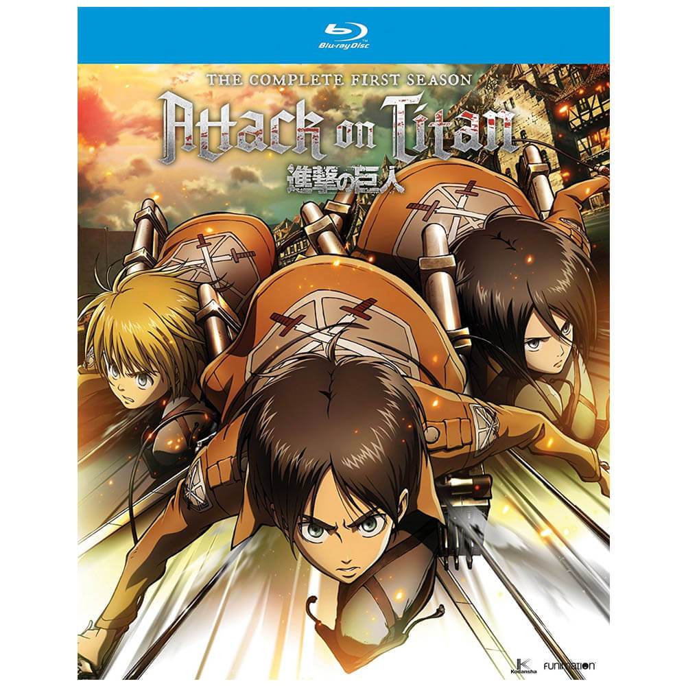 Attack on Titan Blu-ray DVD
