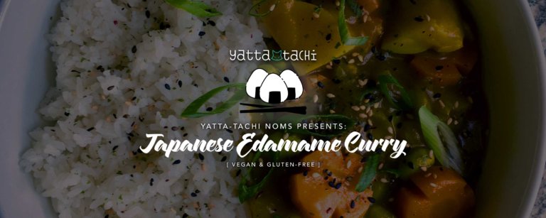 Japanese Edamame Curry Recipe [vegan & gluten-free]