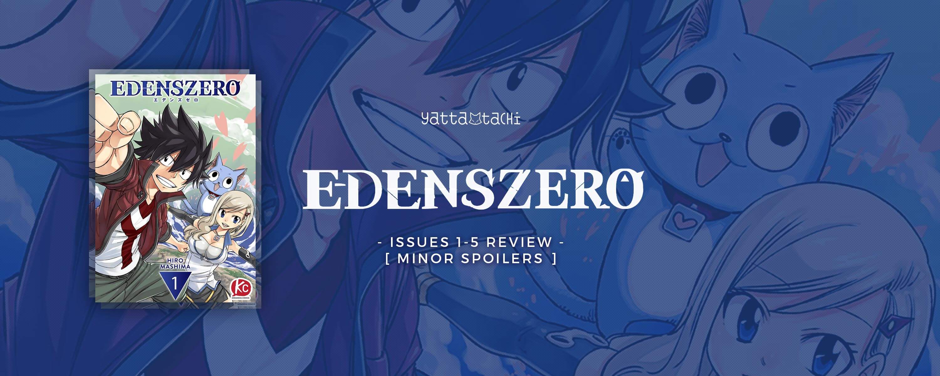 Edens Zero 5 books collection Vol 1-5 by Hiro Mashima