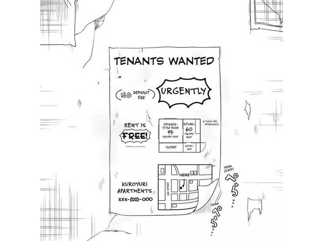 Because that's not sketchy at all, right? (Strange Creature at Kuroyuri Apartments Vol. 1)