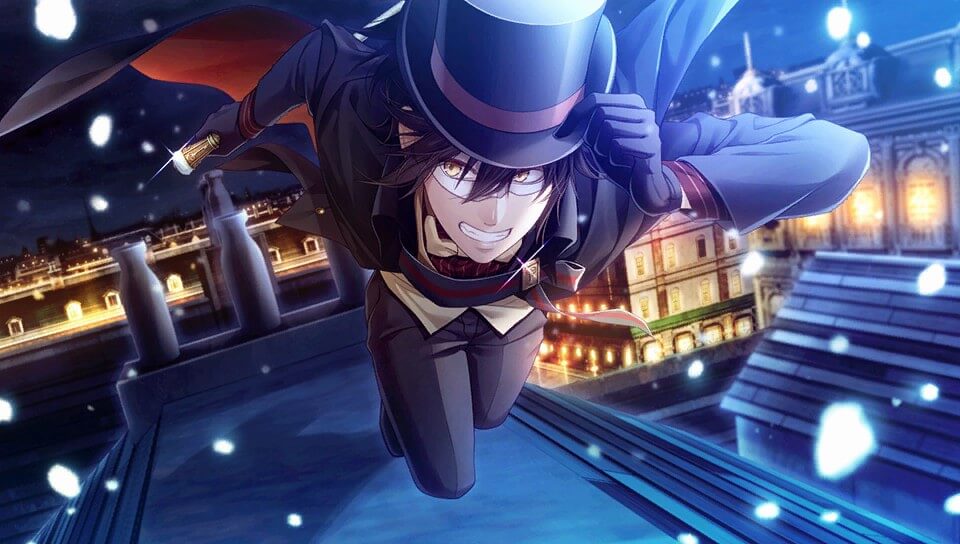 A screenshot of Arsène Lupin from "Code: Realize ~Wintertide Miracles~"