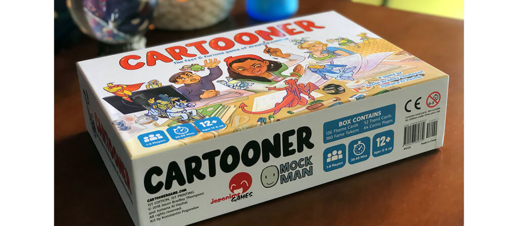 Cartooner Tabletop game box
