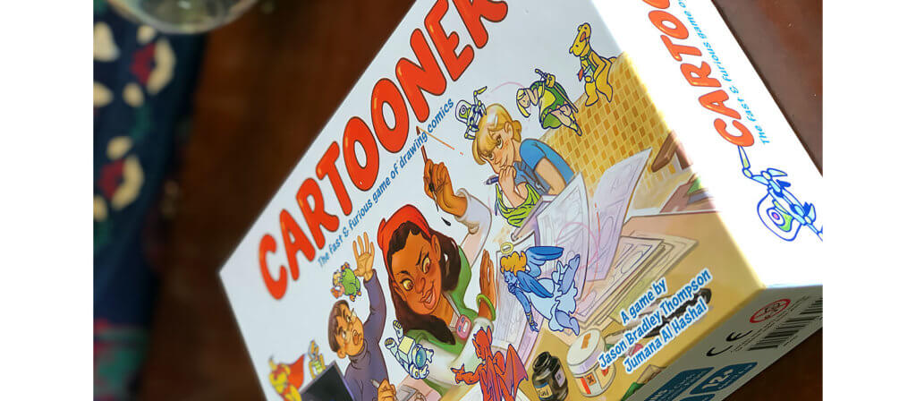 Cartooner Tabletop game box