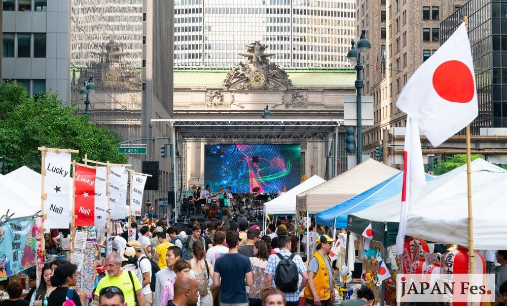 Japan FES Okinawa Festival at Grand Central, Midtown Manhattan.