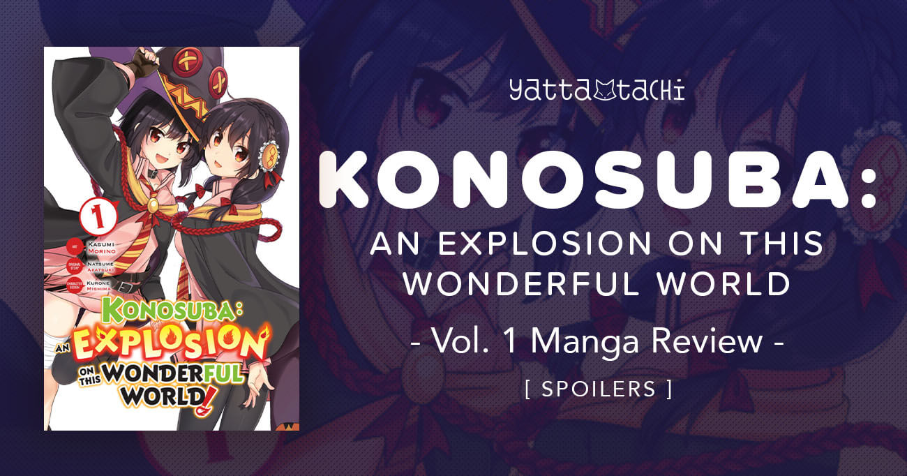 Konosuba An Explosion on This Wonderful World Novel Volume 1
