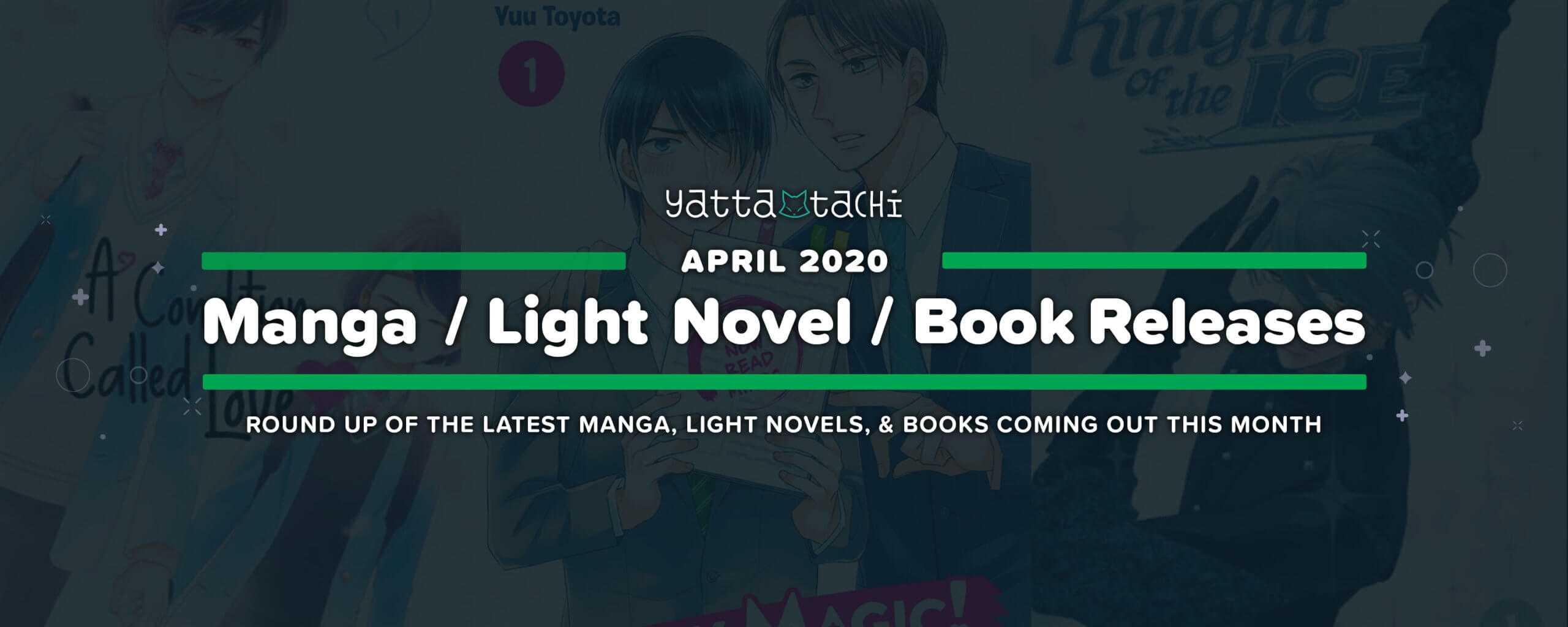 April 2020 Manga Light Novel Book Releases Yatta Tachi