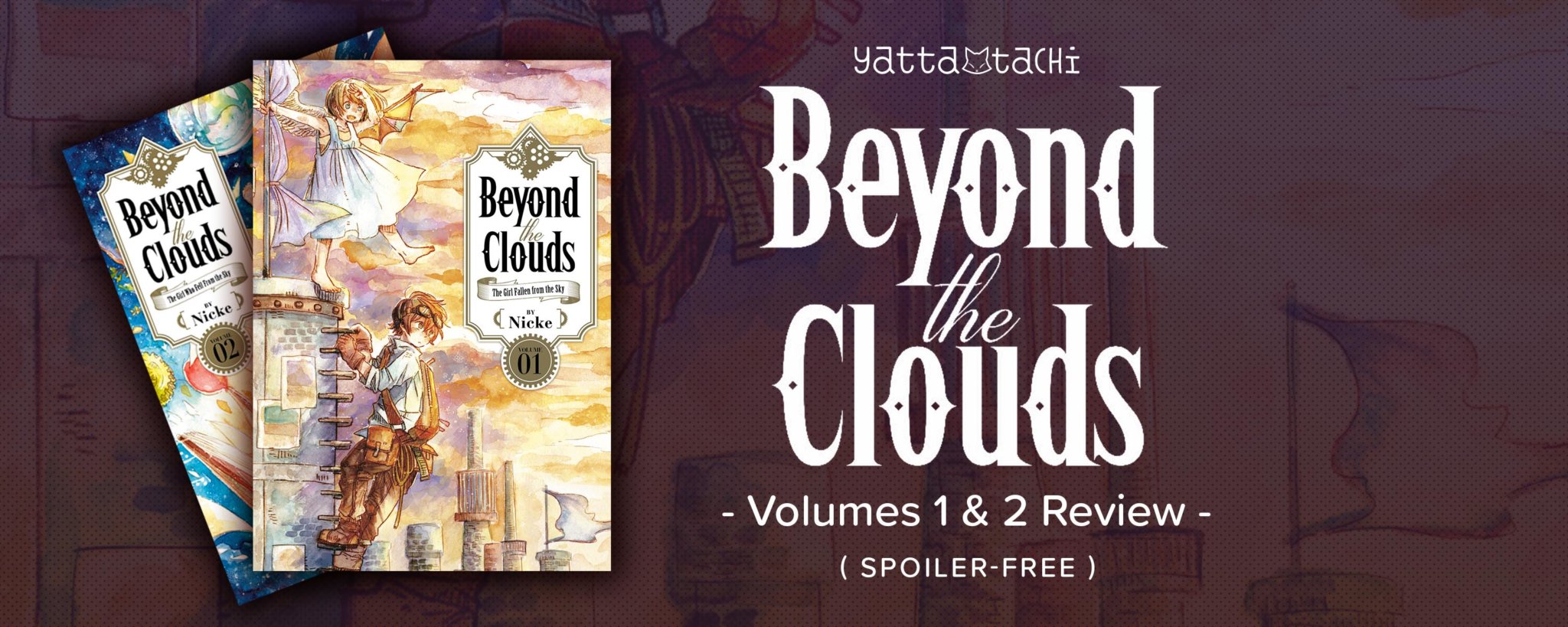 Beyond the Clouds Volumes 1-2 Review (Spoiler-Free) | Yatta-Tachi - Beyond The Clouds Manga How Many Volumes