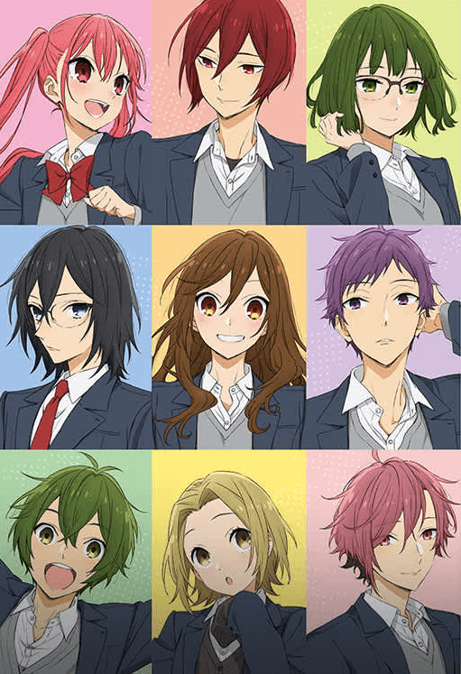 Promotional image for the Horimiya anime