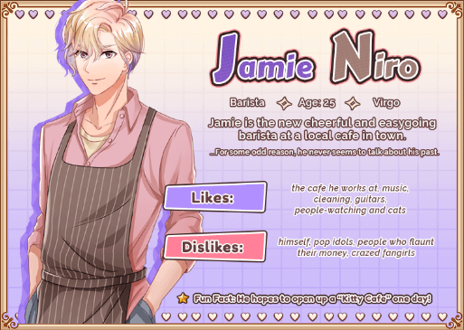 Love Spell Jami Niro character info