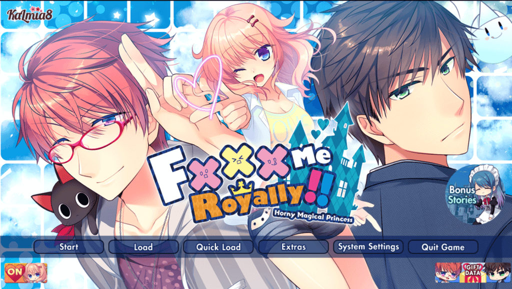 Fxxx Me Royally!! Title screen