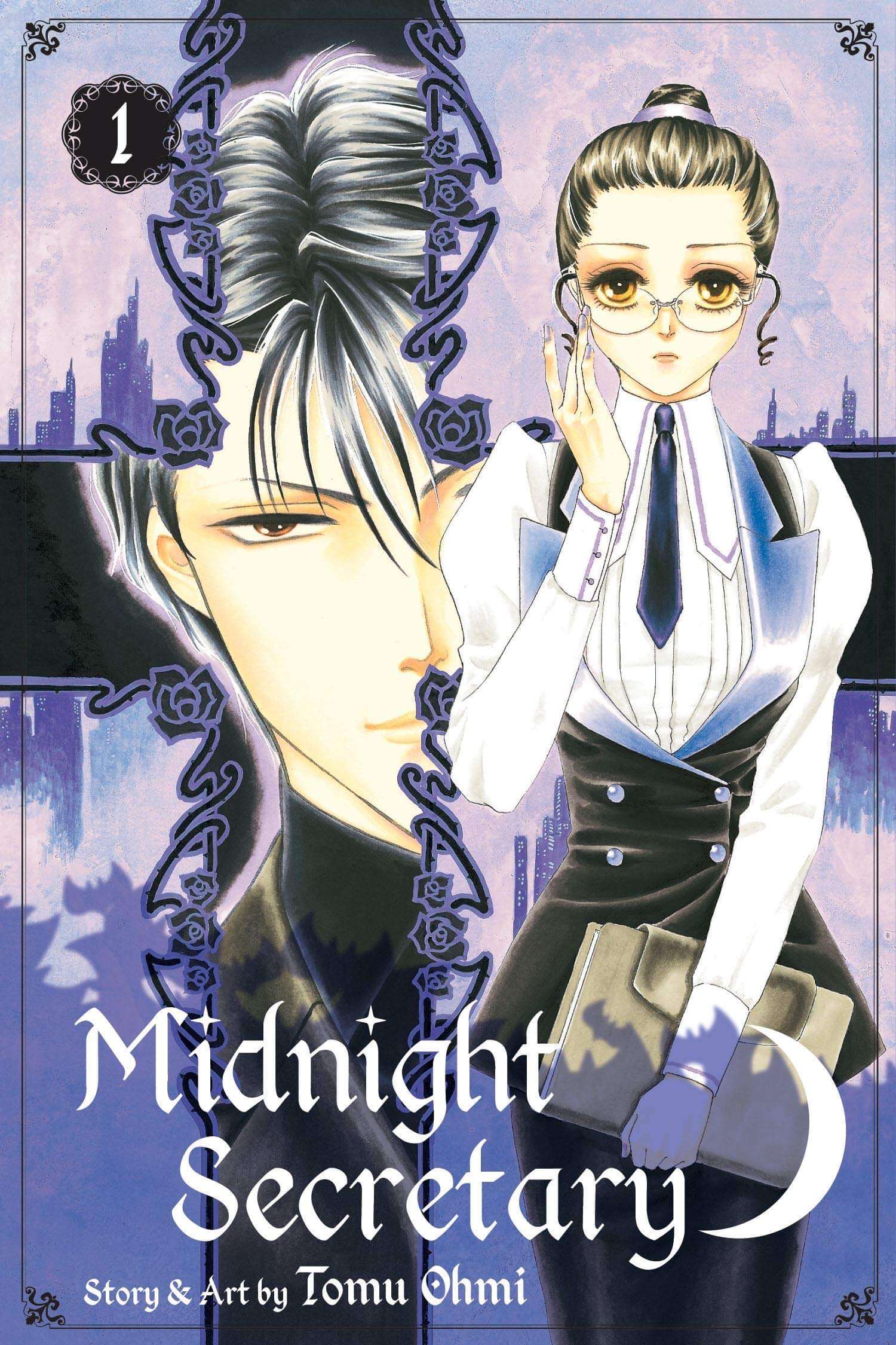 Cover of the first volume of the Midnight Secretary manga.