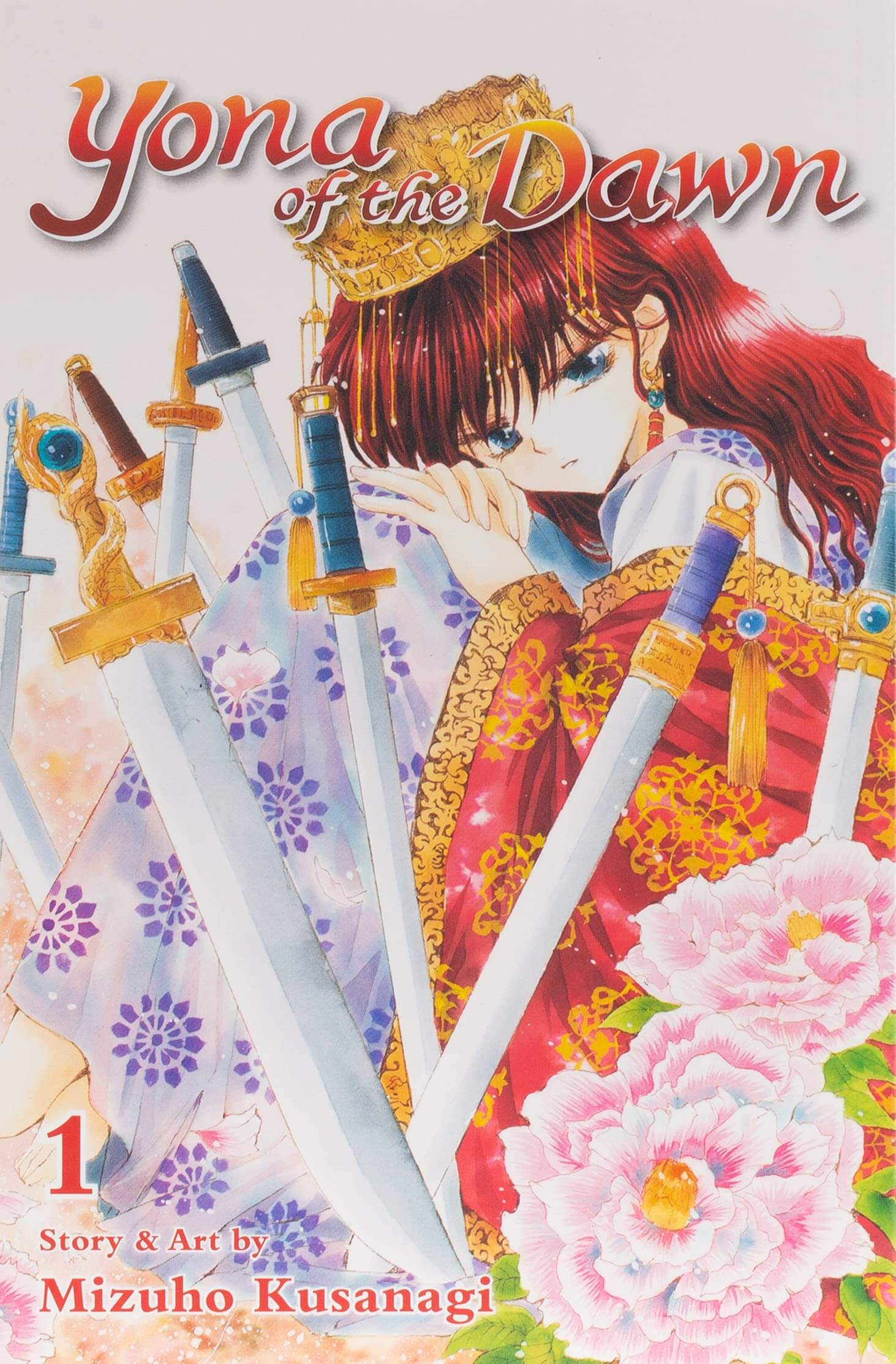 Cover of the first volume of the Yona of the Dawn manga.