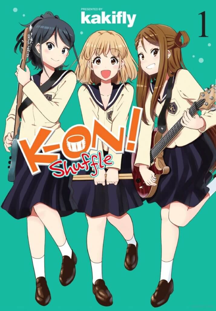 Manga cover of K-ON! Shuffle, Vol. 1