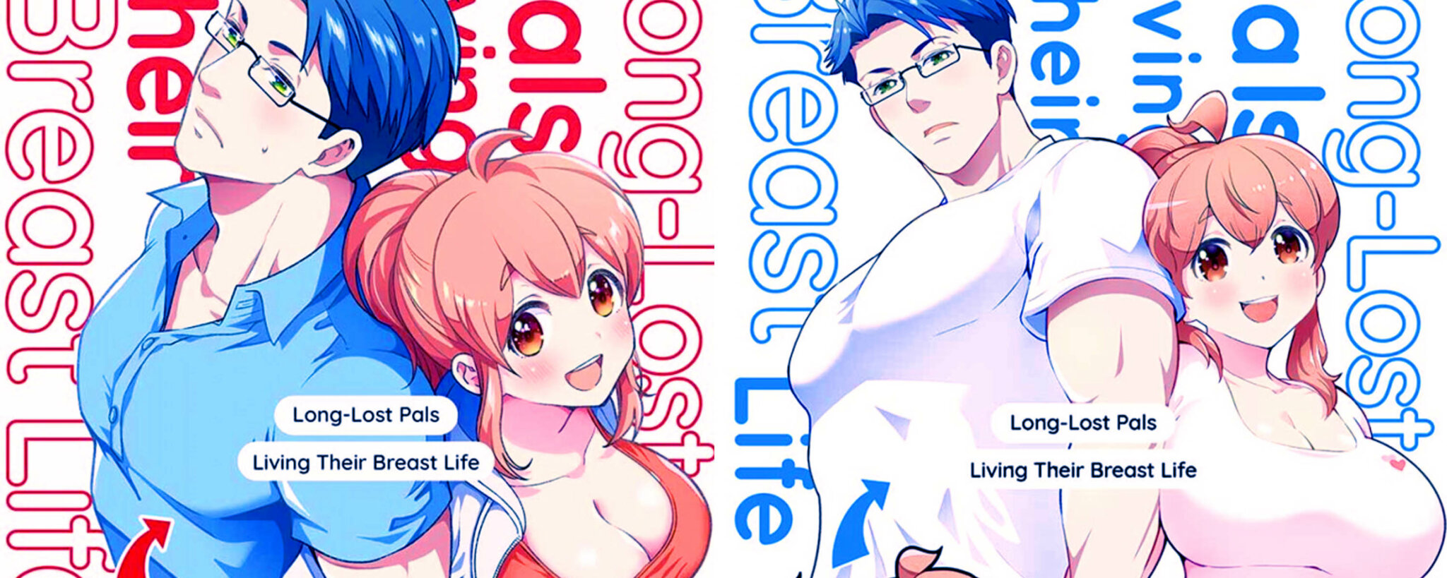 Long Lost Pals Living Their Breast Life Volumes 1 & 2 Manga Review ...