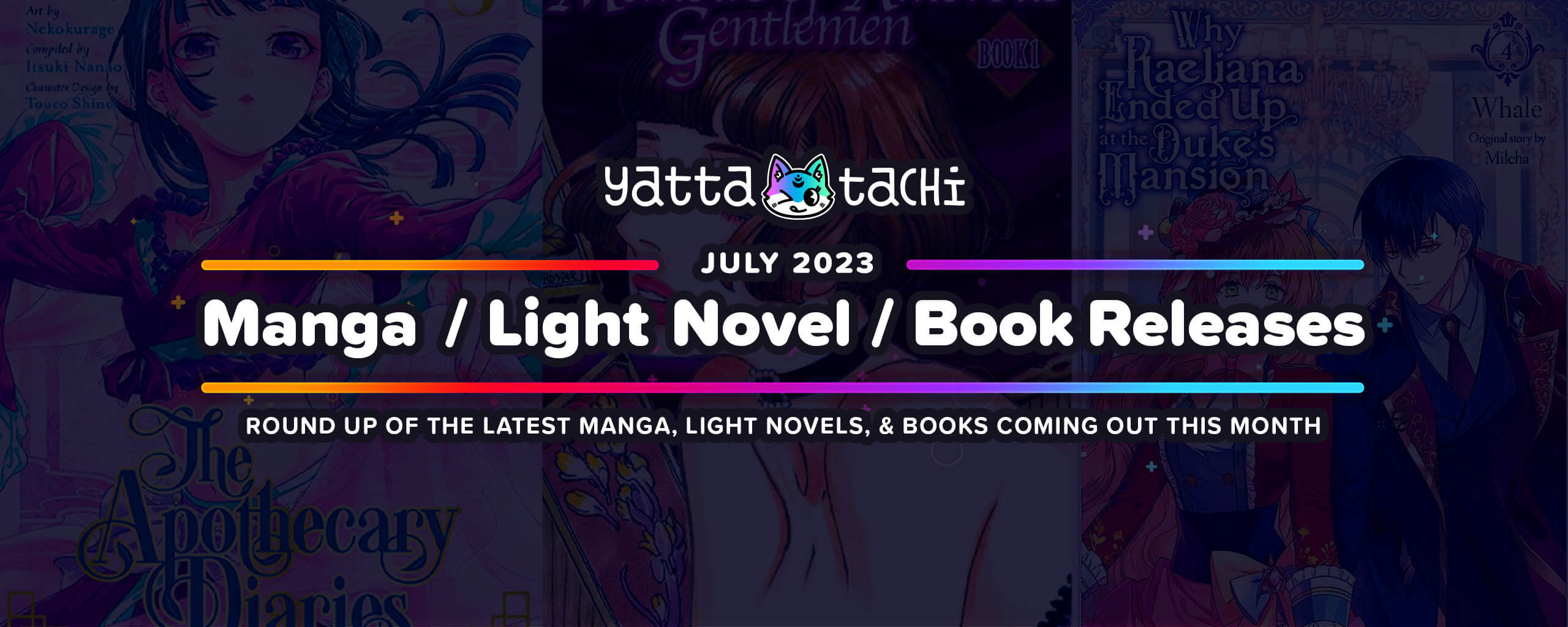 July 2023 Manga / Light Novel / Book Releases | Yatta-Tachi