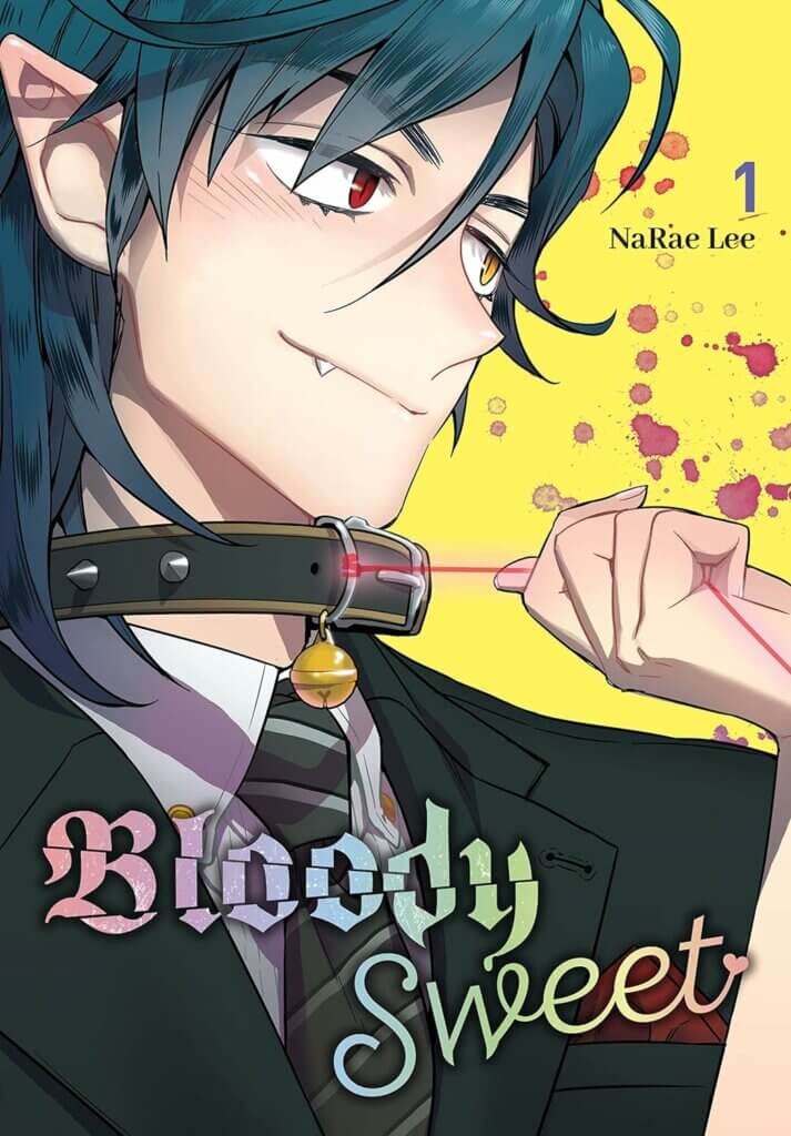 Volume 1 cover for the Bloody Sweet