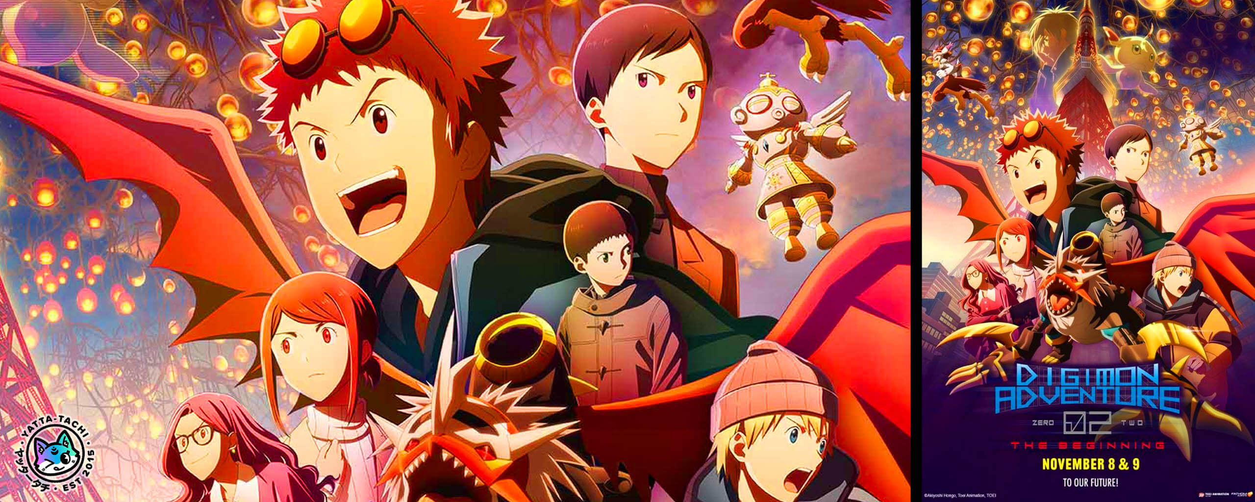 Digimon Adventure 02: The Beginning” ganha trailer nostálgico e