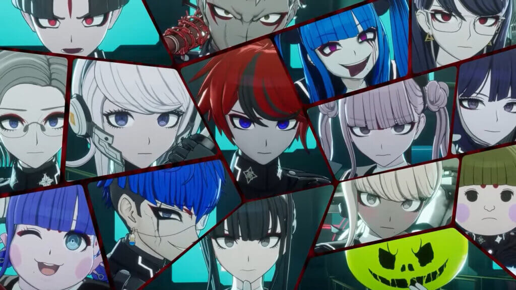 A cross-section of 15 students from Hundred Line: Last Defense Academy.