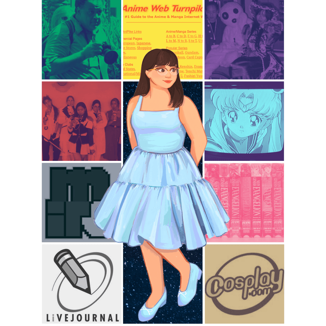 Art of Eri Victoria in the style of the Eras tour promotional image. Artist: Catsuki Arts. Image via Eri Victoria